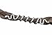 3pcs Long Snake Norse Vikings Beads for Beards Hair Pendants &Bracelets DIY
