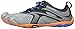 Vibram Men's V-Run Running Shoe, Grey/Blue/Orange, 44 EU/11-11.5 M US