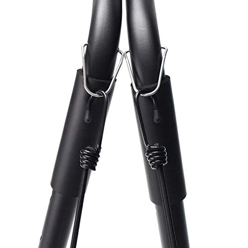 K&A Company BIKIGHT Move by Bike Adjustable Black Aluminum Surfboard Rack Bicycle Surfboard Rack - Thumbnail 6