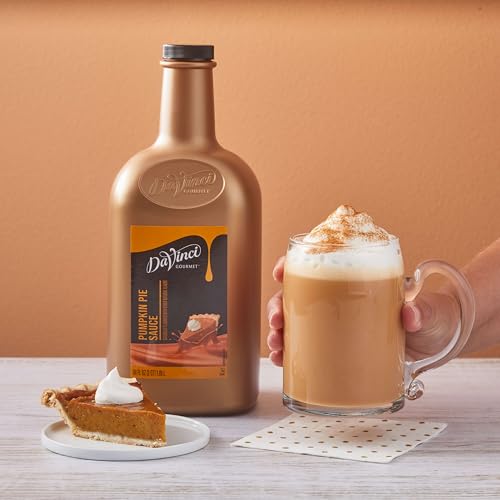 DAVINCI GOURMET PUMPKIN PIE SAUCE, 64 FLUID OUNCES (PACK OF 1)