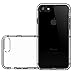 Comsoon iPhone 7 Case, [Crystal Clear] Soft Transparent TPU Bumper Case Cover[Shock Cushion] + Reinforced Hard PC Frame [Scratch Resistant] Slim Protective Case for Apple iPhone 7 (black)