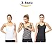 3 Pack 3 Style Clip-down Double Opening Maternity Nursing Tank Top and Cami Shirts Clothes For Mother's Breast Feeding (3 Pack-Medium Size), Multicolor