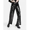 Taifun-Damen-Hose-mit-Pailletten-laessige-Passform-Black-40