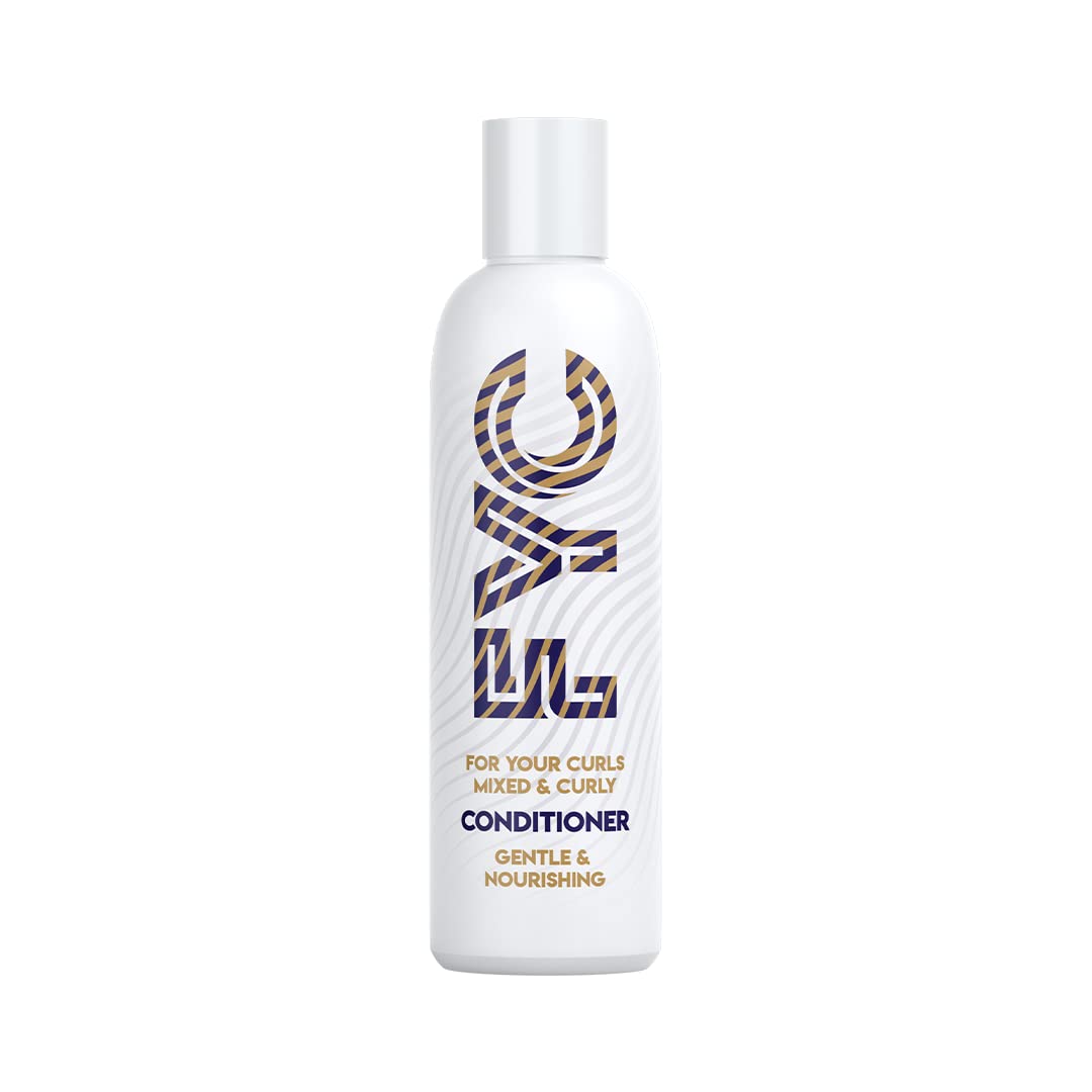 FYC For Your Curls Gentle & Nourishing Conditioner for Curly Hair, Helps Control Frizz, Deeply Moisturises and Adds Shine with Shea Butter, Olive Oil and Pro-Vitamin B5, No Parabens - 250ml