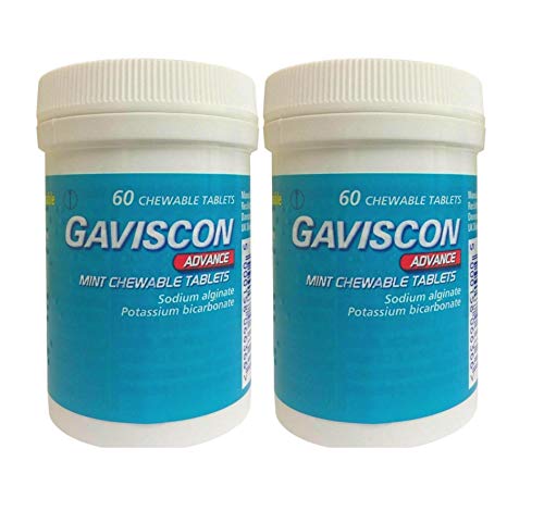 Gaviscon Advance Chewable Tablets Mint - Pack of 2 | Pricepulse