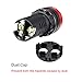 uxcell 3Pcs Red Indicator Light with Buzzer AC/DC 12V, 22mm Panel Mount Flashing Alarm, for Electrical Control Panel, HVAC, DIY Projects