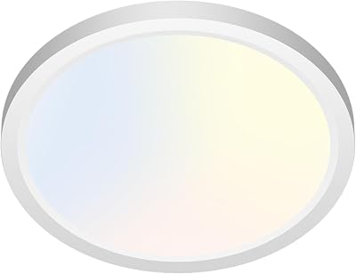 zemty 12W LED Ceiling Light 3000K 4000K 6500K IP44 Bathroom Ultra Thin 16cm