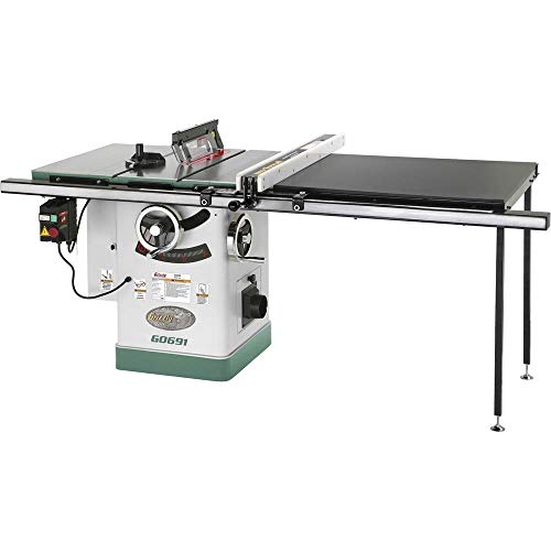Grizzly G0691 Table Saw with Long Rails and Riving Knife, 10