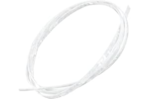 EXQUIMEUBLE Plastic Guitar Binding Strip Wide Abs Purfling Edge Trim for Acoustic Classical Guitar Ukulele