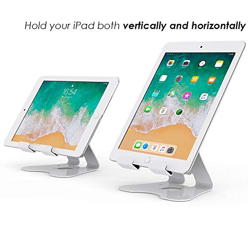 Beelta iPhone Stand, Android Cell Phone Stand, Tablet Stand for iPad (Up to 11 inch), Kindle E-Reader, Desk Accessories, White, BSC701W - Thumbnail 4