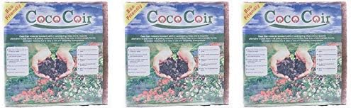 FibreDust Coco Coir Block (3-(Pack))