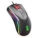 HIRALIY F300 Gaming Mouse Wired 10,000 DPI Adjustable with 16.8 Million Chroma RGB Color 12 Backlit Modes 7 Programmable Buttons PMW3325 Optical Gaming Sensor [Newest Version]thumb 1