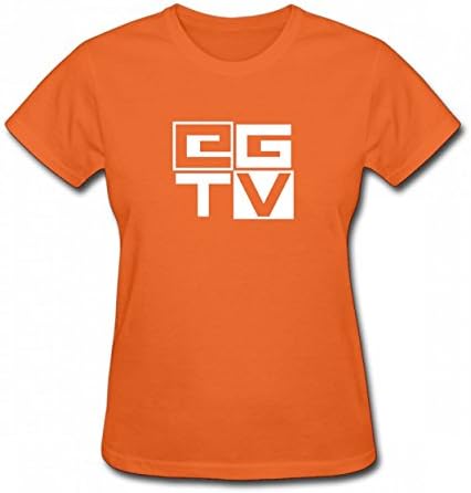 XCNCSL EthanGamerTV Logo Tshirt Printed Cotton T-Shirts Tops Logo Original Womens Tee Orange