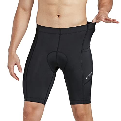 BALEAF Men's Padded Bike Shorts Cycling Tights 3D Padding Bicycle