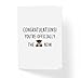 Funny Happy Graduation Card - Congratulations You're Officially The Sh!t Now -5