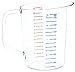 Rubbermaid Commercial 3217CLE Bouncer Measuring Cup, 2qt, Clear