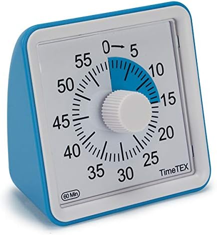 TimeTEX Learning Clocks 61931, Blue