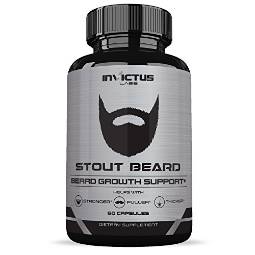 Buy Extra Strength Beard Growth Supplement Grows Facial Hair Fast Thicker, Fuller ier Hair