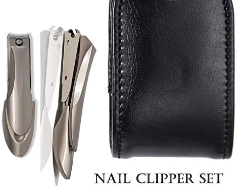 Nail Clippers 2pcs set - GERMAN Professional Heavy Duty - UK SELLER
