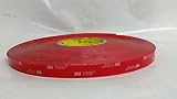 3M 4910/CLR136 Scotch 4910 VHB Tape: 1" x 36 yd, Clear