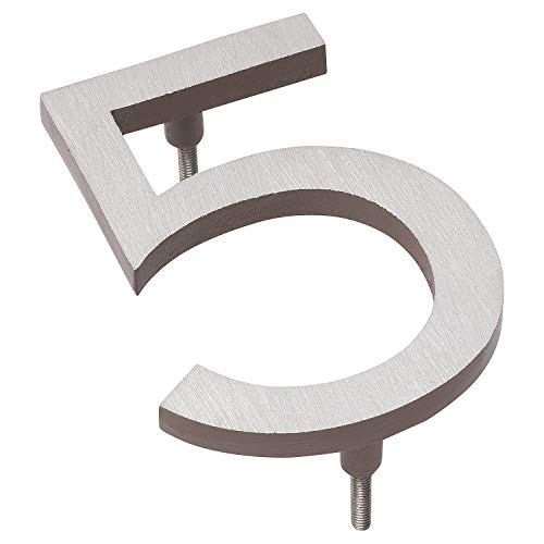 Montague Metal Products MHN-10-F-SD2-5 Solid Brushed Aluminum Modern Floating A…