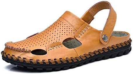 plain leather sandals