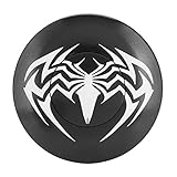 Vbestlife Bicycle Headsets Bike Stem Top Cap Cover, Alluminum Alloy Black Spider Pattern Round Mountain Bike Stem Top Cap Cover Bicycle Headset Cycling Accessories Set