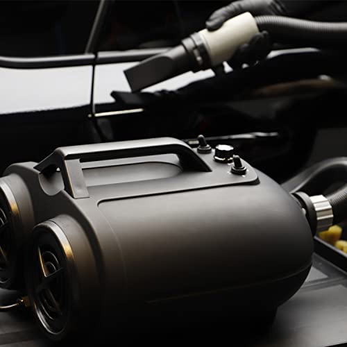 SPTA Double Motor Car Wash Dryer, 2800W Air Cannon Car Dryer Blower