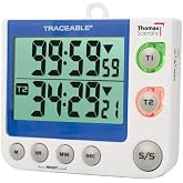 Thomas Scientific Traceable Flash LED Alert DualChnl Timer