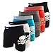 Men's Seamless Boxer Brief Stretchable Underwear 6-pcs Set, Assorted Colors