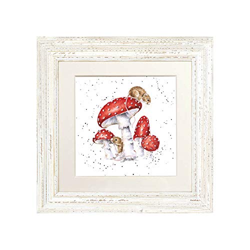 Wrendale Designs - 'The Fairy Ring' Framed Card - White