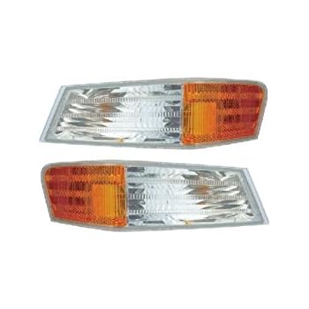 Parking Light Turn Signal Directional Lamp Front Pair Set for 07-14 Jeep Patriot