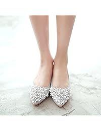 Meeshine - Zapatos de ballet cómodos para mujer