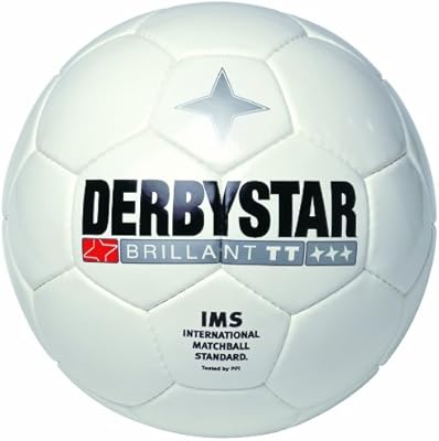 Derbystar Brillant TT - Balón de fútbol, Color Blanco Blanco Weiss ...