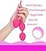 Kegel Weights - Pelvic Floor Exercise & Bladder Control Set of Two Vaginal Kegel Balls for Women - Best Kegel Weight for Enhanced Pleasure - Medical Grade Silicon - Molomax
