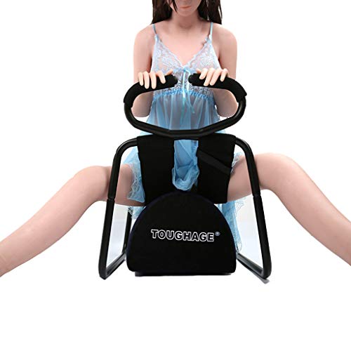 Barcley Jubilee SM Sexy Chair Toy Multifunctional Bounce Elasticity Pillow Stool for Women, Different Positions to Relax and Massage Body, Fun and Surprising Gift for Couples – Ship from US (Black)