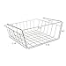 Evelots Under Shelf Basket - Pantry, Cabinet & Closet Wire Rack Storage