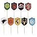 Cupcake Topper for Game of Thrones GOT Cake Picks Decoration for Baby Shower and Birthday Party Favors, Set of 27