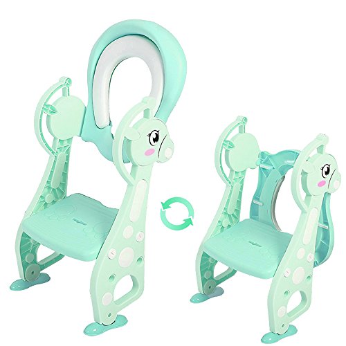 image for HPMM New Update Safety Potty Chair, Toddler Plastic Potty Training Toi