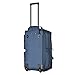 Olympia 8 Pocket Rolling Duffel Bag (22 inch, Blue/Gray)