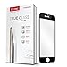 iCarez [Black Full Cover Glass] Screen Protector for iPhone 7 4.7“ Highest Quality Easy Install [1 Pack 0.33MM 9H 2.5D] with Lifetime Replacement Warranty - Retail Packaging