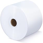 PerKoop LDPE Poly Tubing Roll 6 Mil, Candy Lei Tubing Roll Plastic Tube Bulk for Packing, Moving and Storage(4 Inch Wide x 35