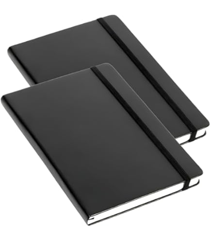 Notebooks Montblanc Fine Stationery #146 Slim, Preto, Em branco