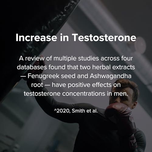 STRIVLABS Peak Potential 12-in-1 Testosterone Support for Men – Fenugreek, Ashwagandha & Tongkat Ali – Natural Strength, Energy & Muscle Builder – 90 Capsules