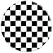 Checkerboard Black and White | Check Pattern / Checkered - PopSockets Grip and Stand for Phones and Tablets