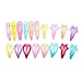 Sufermoe 50 pcs Hair Clips Animal printed pattern Hairpins Non-slip Hair Barrettes Hair Accessories for Dogs