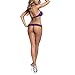 Lisli Women Sexy Lingerie Dress Open Crotch Corest Underwear Babydoll Sleepwear with G-string
