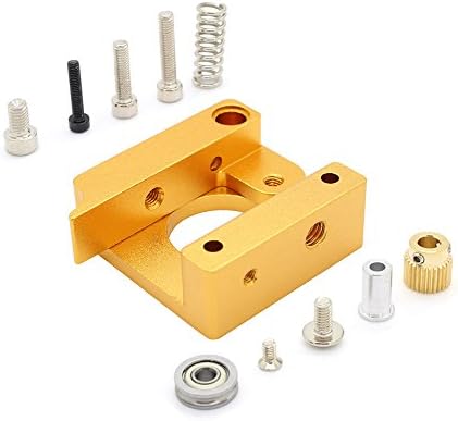 3DTOP All Metal 3D Printer MK8 Extruder Aluminum Frame Block DIY Kit for i3 Left Hand