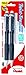 Pentel Twist-Erase III Automatic Pencil with 2 Eraser Refills, 0.7mm, Assorted Barrels, 2 Pack (QE517BP2-K6)