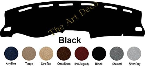 The Artdeco Custom Made Carpet Dash Cover Fits for Chevy Volt Dash Cover Mat Pad Fits 2011-2015 (Black)